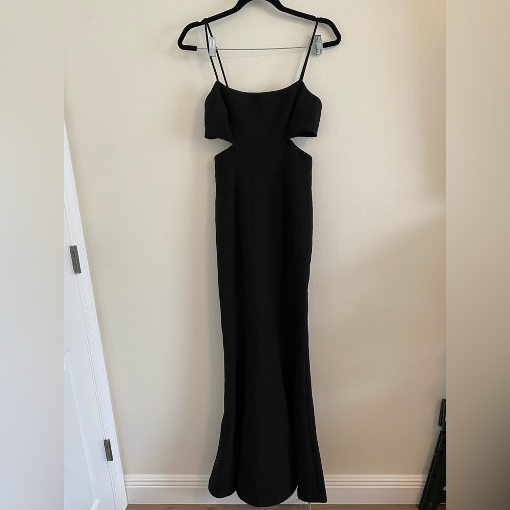 Likely Tamarelli Gown Black Cutout Black size 4 - Picture 2 of 11